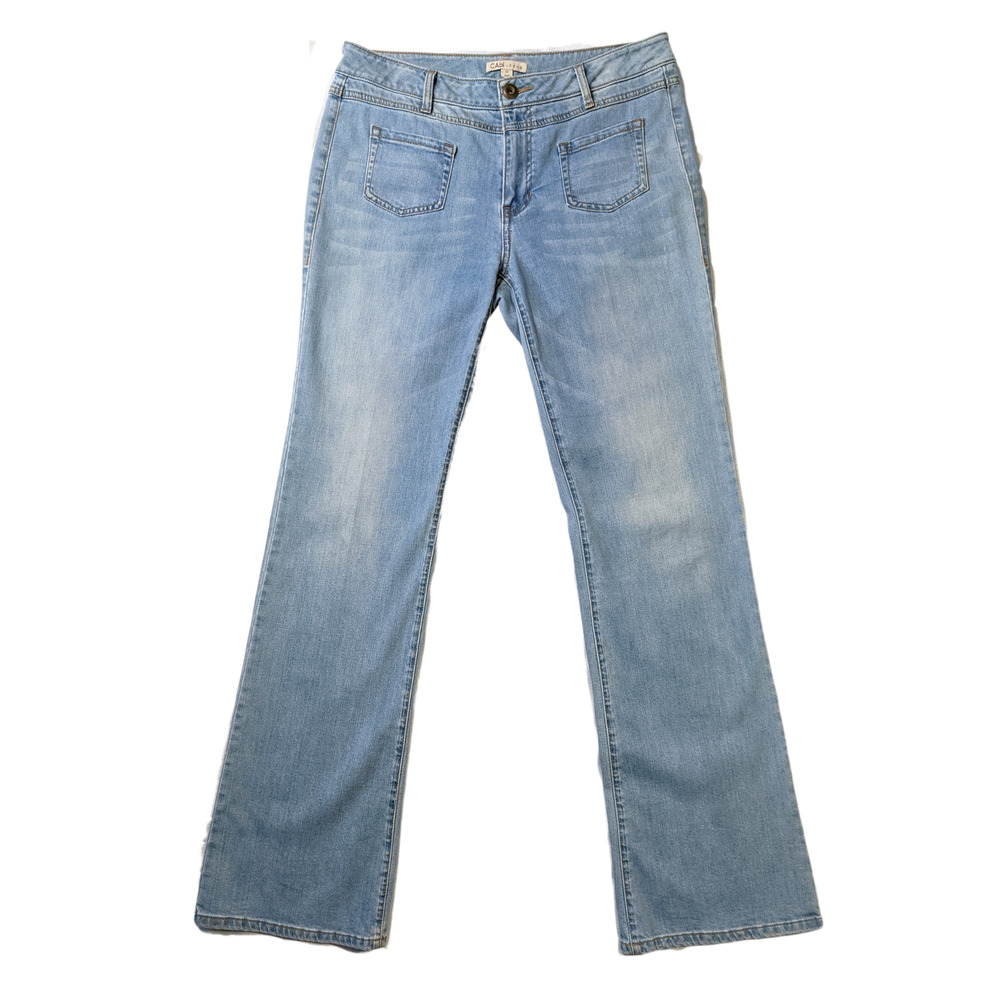 CAbi Malibu Flare Leg Lightweight Denim Jeans